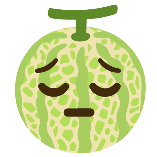 pensive melon
