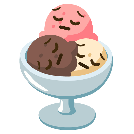 pensive ice cream