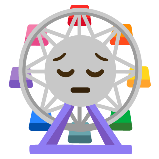 pensive ferris wheel