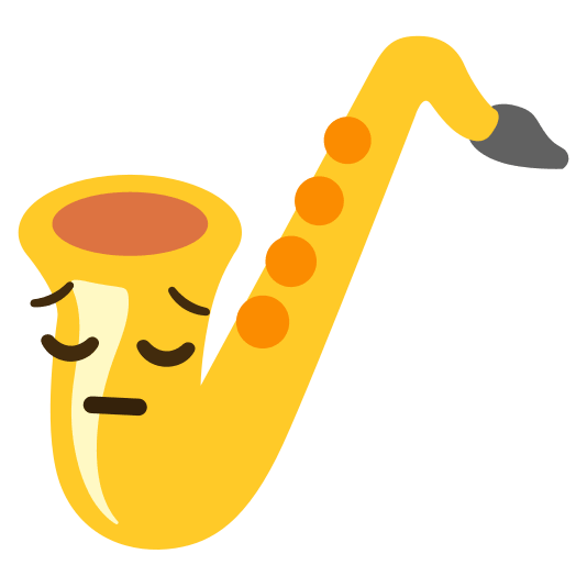 pensive saxophone