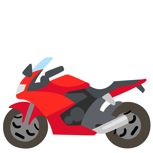 pensive racing motorcycle