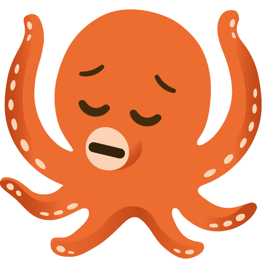 pensive octopus