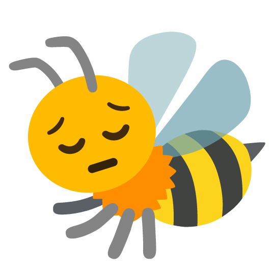 pensive bee