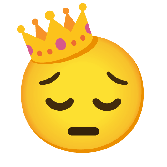 pensive crown