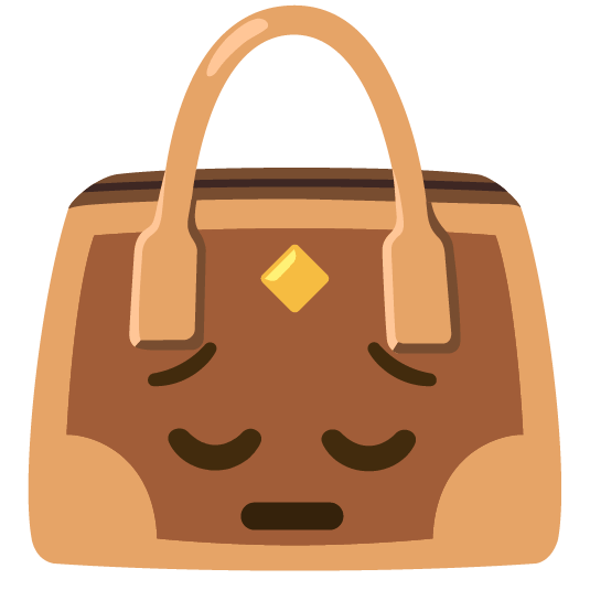 pensive handbag