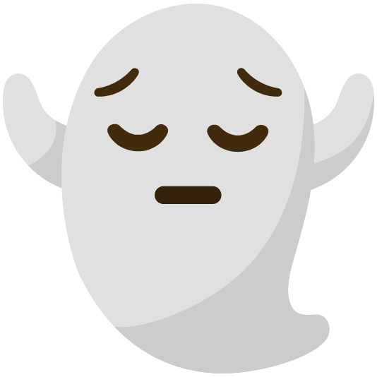pensive ghost