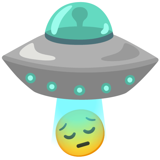 pensive flying saucer
