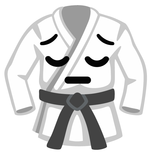 pensive martial arts uniform