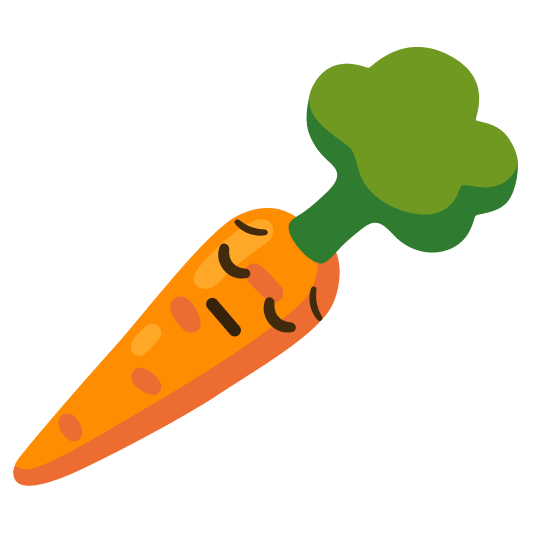 pensive carrot