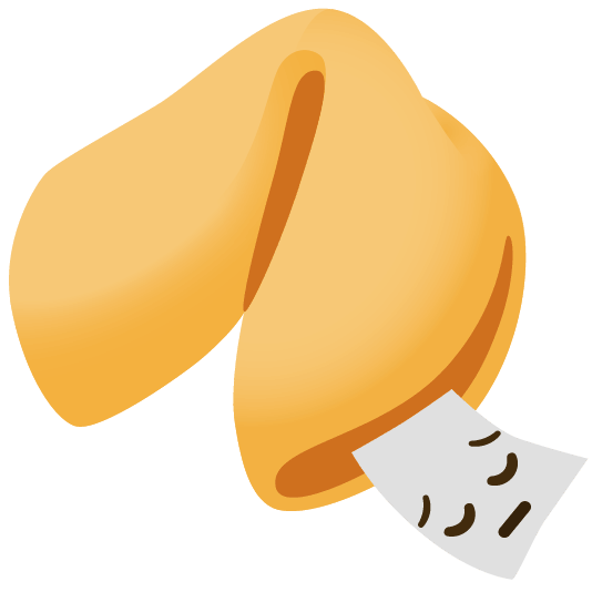 pensive fortune cookie