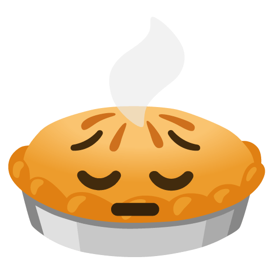 pensive pie
