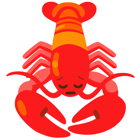 pensive lobster