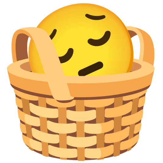 pensive basket