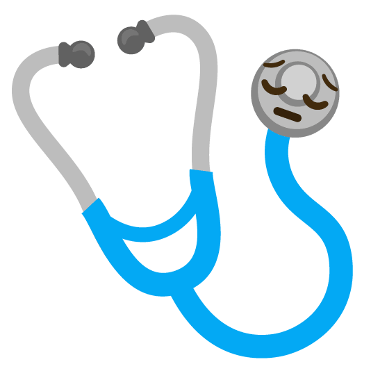 pensive stethoscope