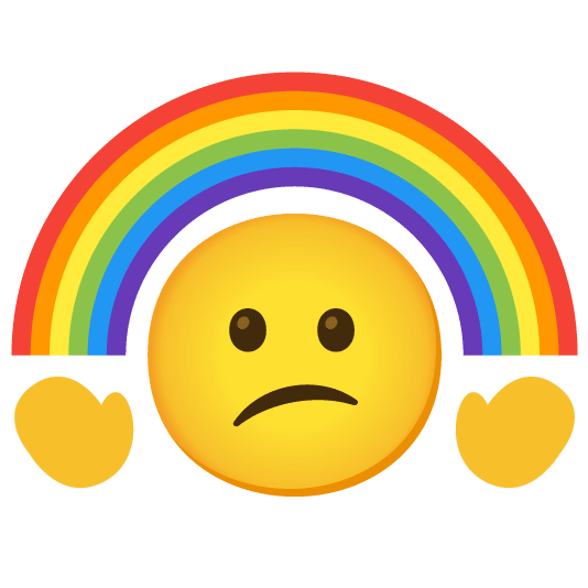 confused rainbow