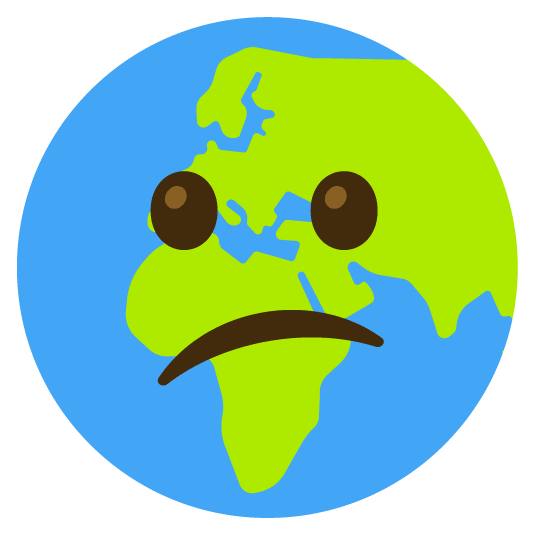confused earth africa