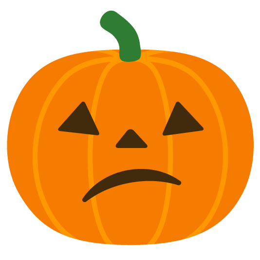 confused jack o lantern