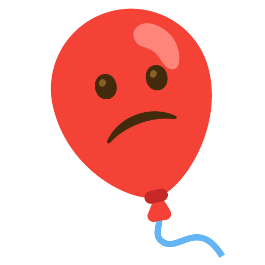 confused balloon