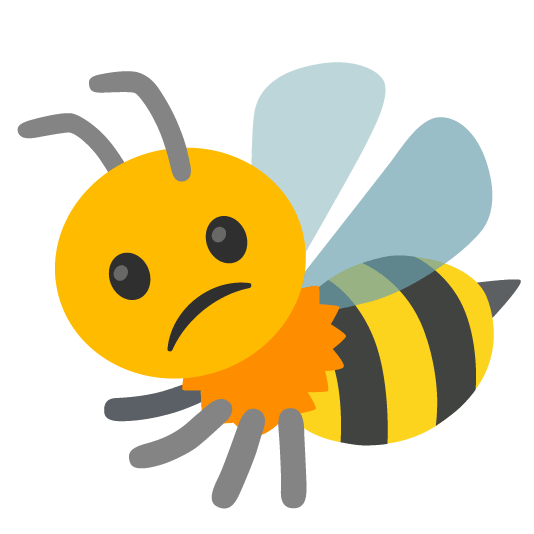 confused bee