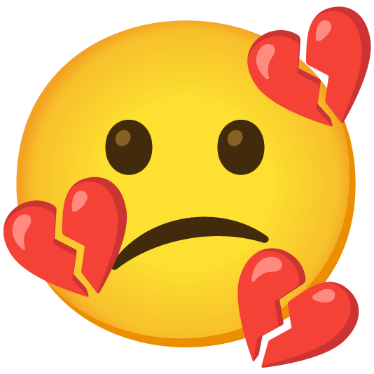 confused broken heart