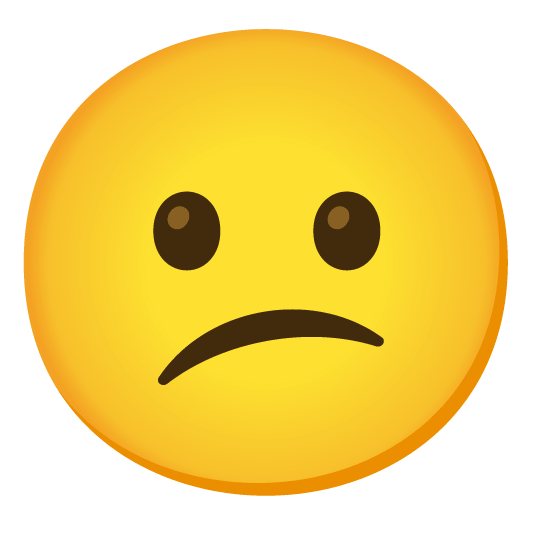 confused neutral face