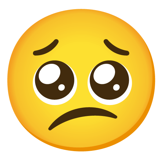 confused pleading face