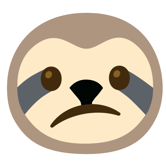 confused sloth