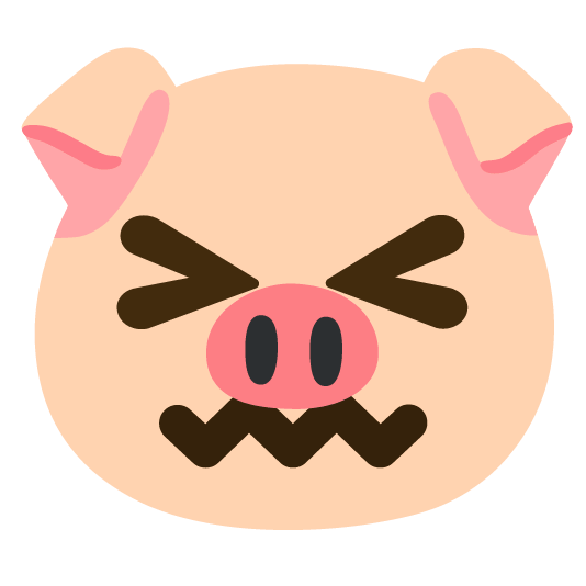 confounded pig