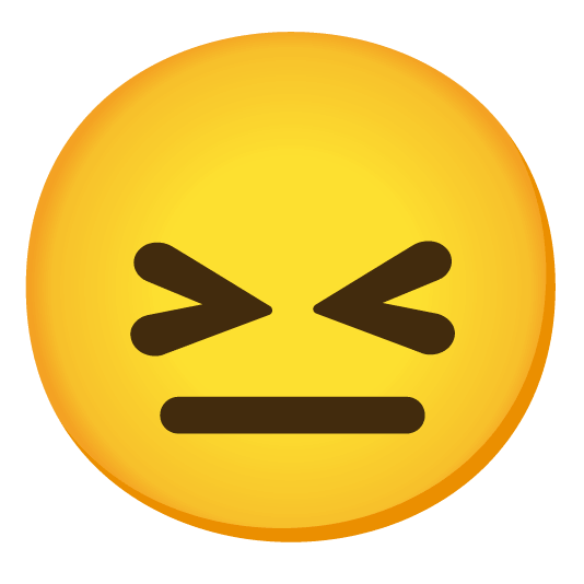 confounded neutral face