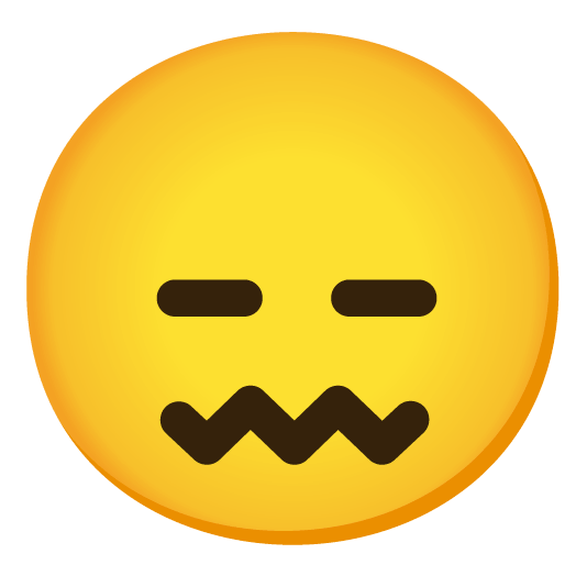 confounded expressionless