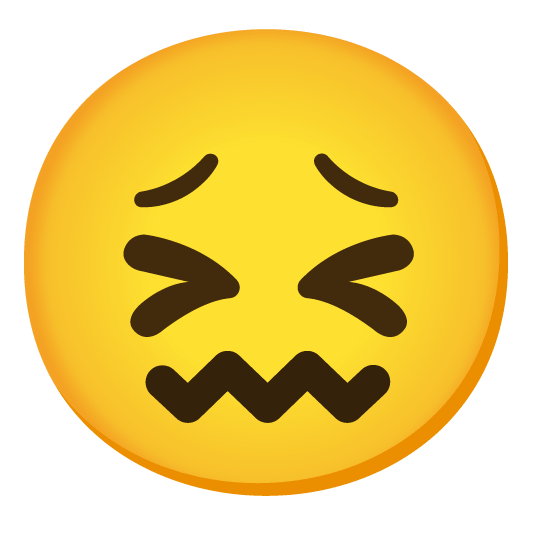 confounded tired face