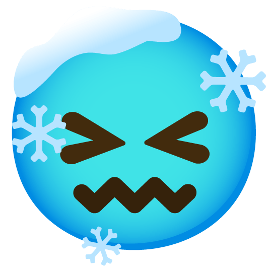 confounded cold face