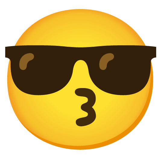kissing sunglasses
