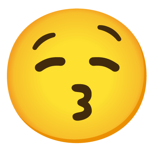 kissing drooling face