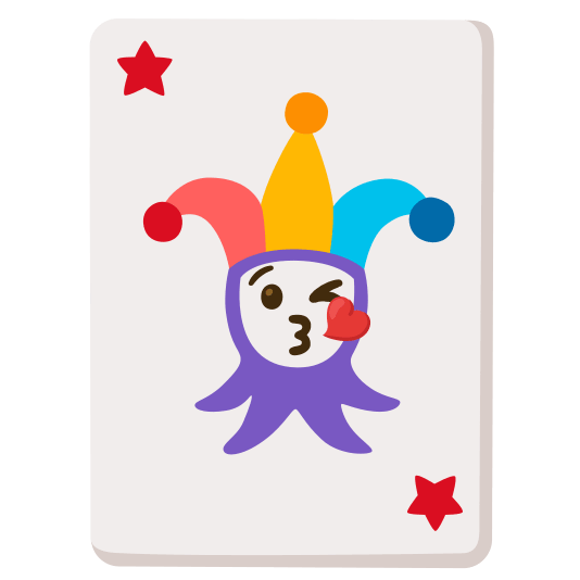 kissing heart black joker