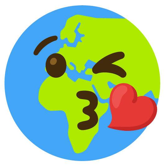 kissing heart earth africa