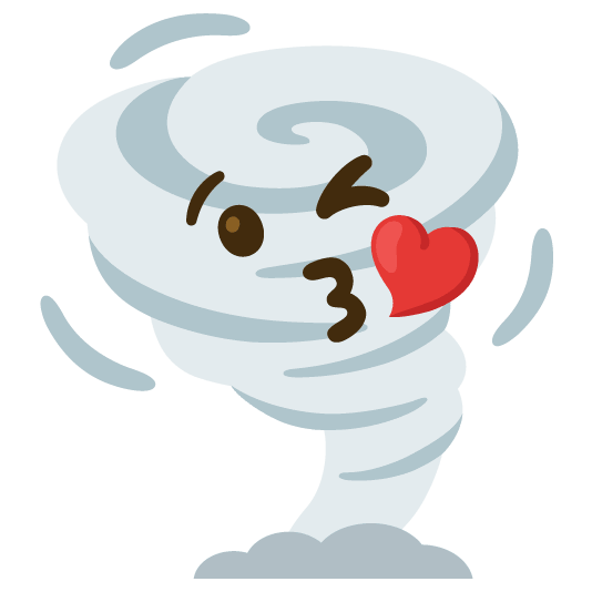 kissing heart tornado