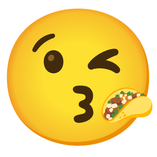 kissing heart taco