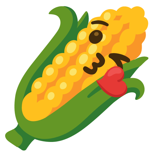 kissing heart corn