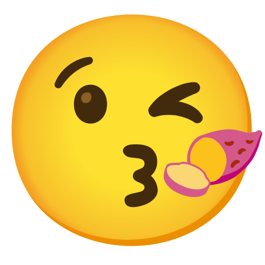 kissing heart sweet potato