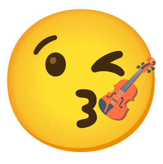 kissing heart violin