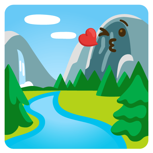 kissing heart national park