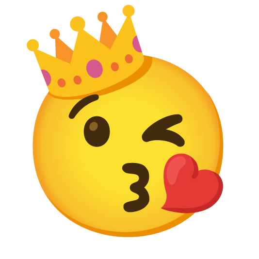 kissing heart crown