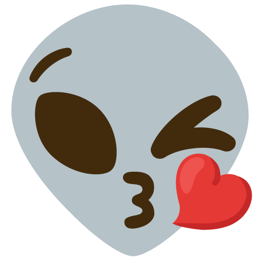 kissing heart alien