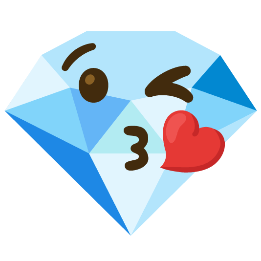 kissing heart gem