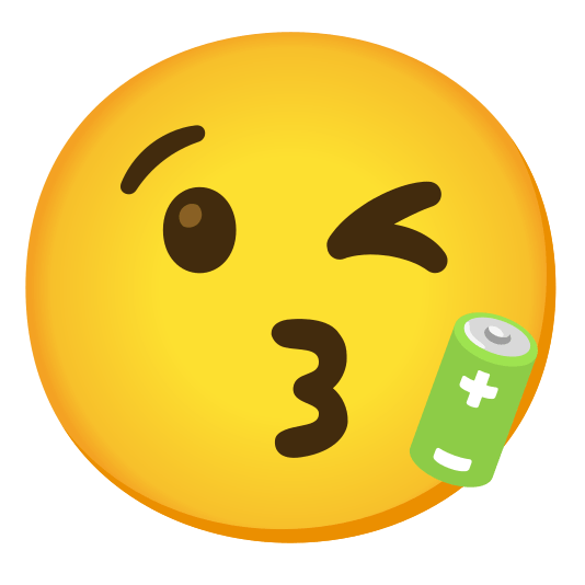 kissing heart battery