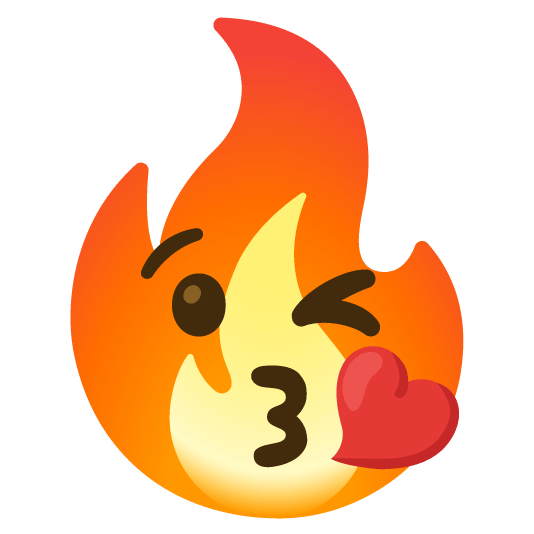 kissing heart fire