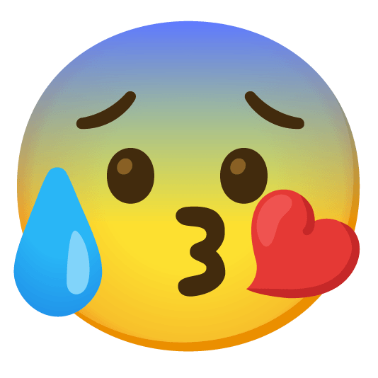 kissing heart cold sweat