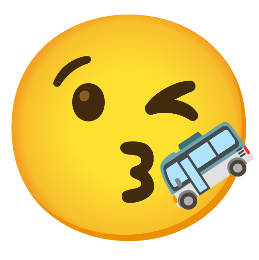 kissing heart bus
