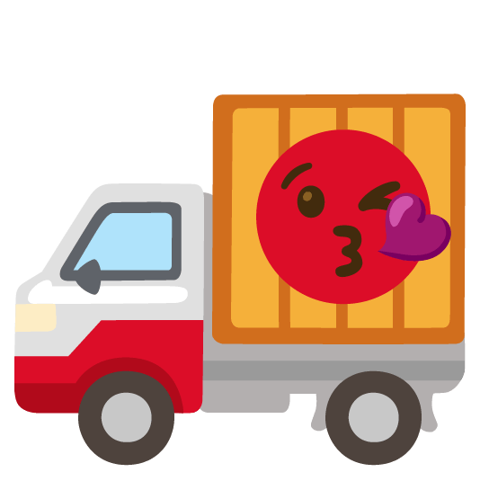 kissing heart truck